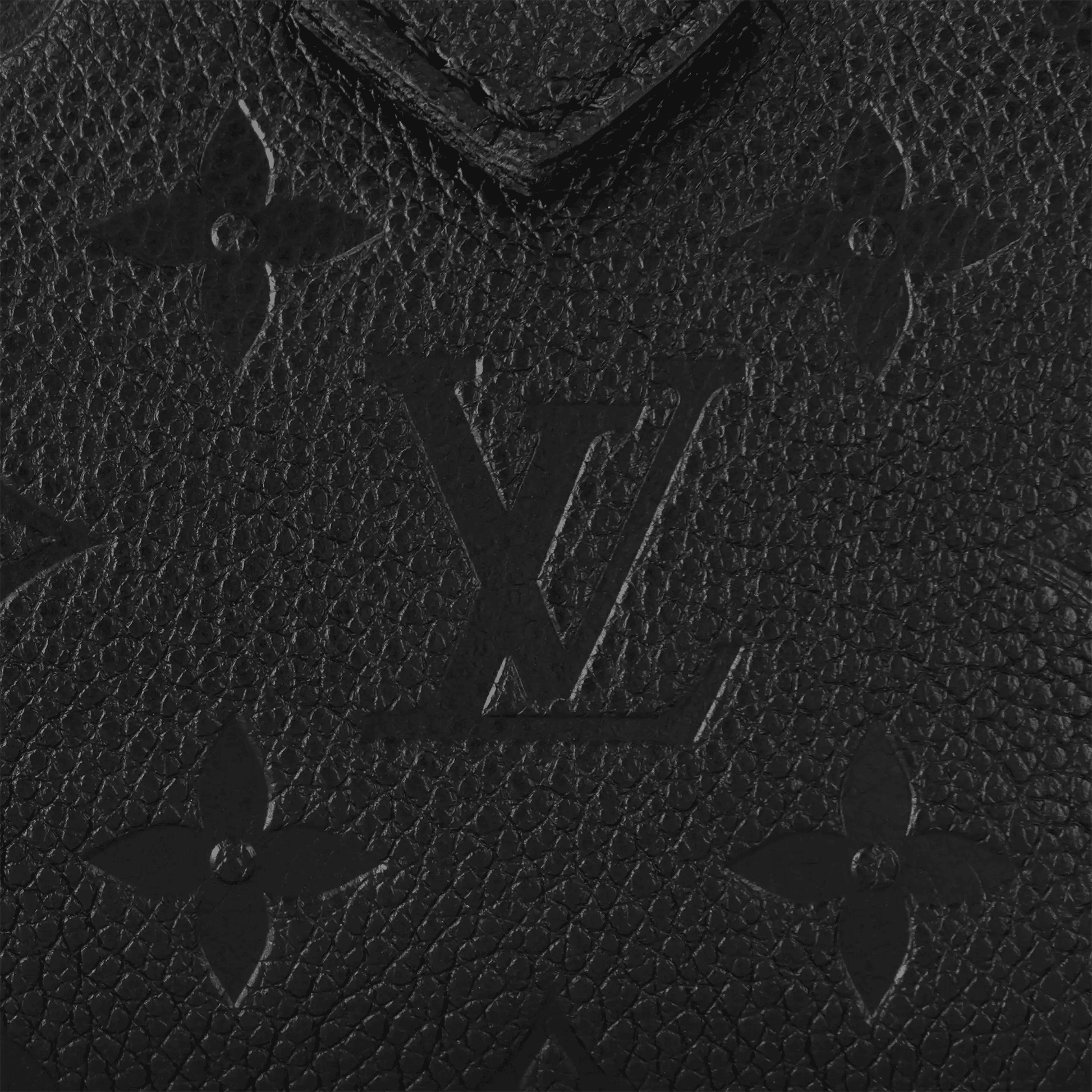 Women's Nano Speedy Black Monogram Empreinte Leather Handbag M82450