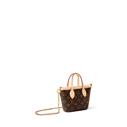 Women's Nano Neverfull Monogram Coated Canvas Card Holder M29557