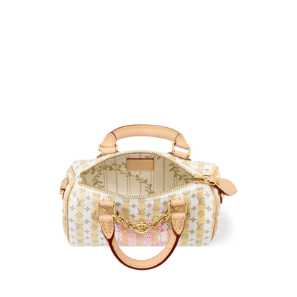 Women's Nano Speedy LV Stamp Banane Monogram Canvas Bag M29030