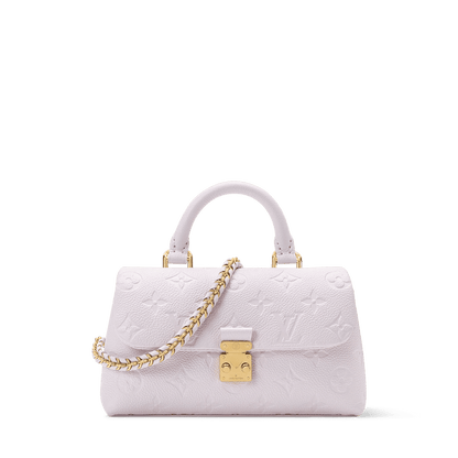 Women's Nano Madeleine Sweet Lavender Monogram Empreinte Leather Bag M29380