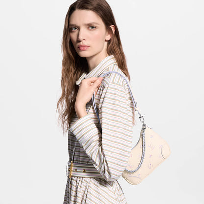 Women's Nano Boulogne Monogram Empreinte Link Quartz Bag