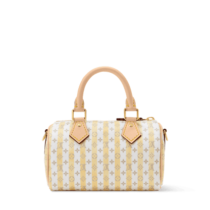Women's Nano Speedy LV Stamp Banane Monogram Canvas Bag M29030