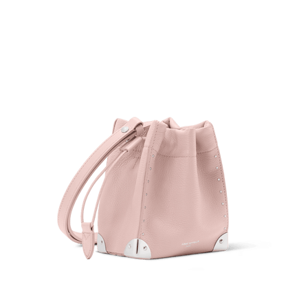 Nano Noé Trunk Calfskin Rose Petal Silver-Toned Hardware