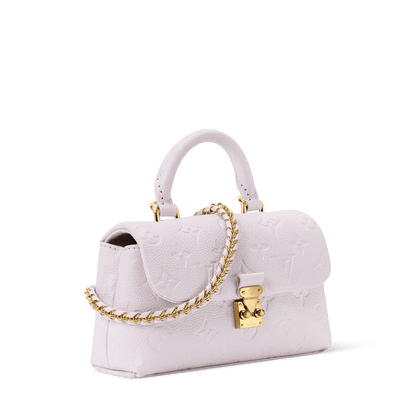 Women's Nano Madeleine Sweet Lavender Monogram Empreinte Leather Bag M29380