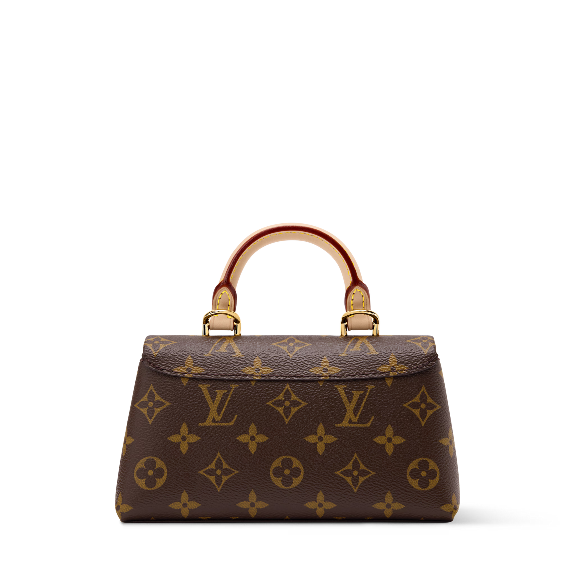 Nano Madeleine Monogram Coated Canvas Gold-Toned Hardware