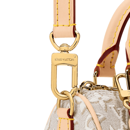 Women's Nano Speedy Monogram Emblème Peuplier Jacquard Canvas Crossbody Bag