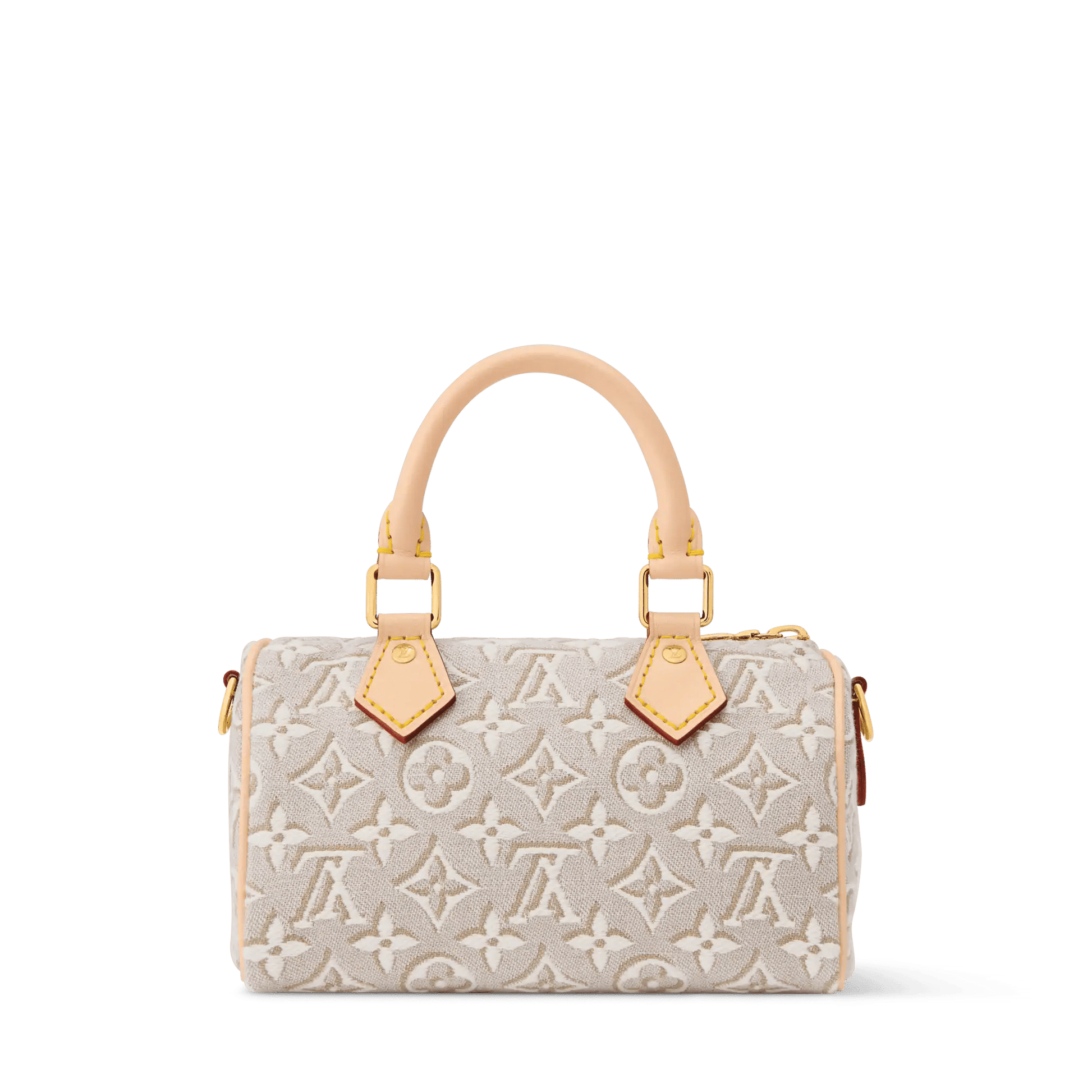 Women's Nano Speedy Monogram Emblème Peuplier Jacquard Canvas Crossbody Bag