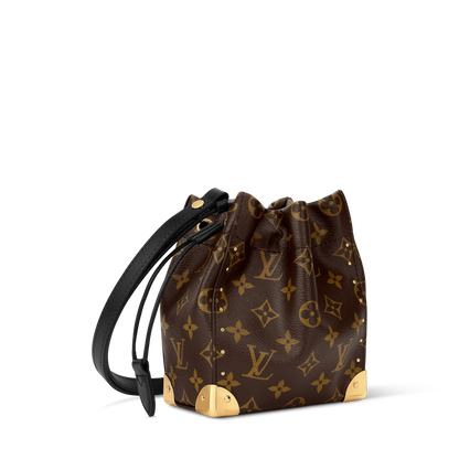 Nano Noé Trunk Coated Canvas Gold-Toned Hardware