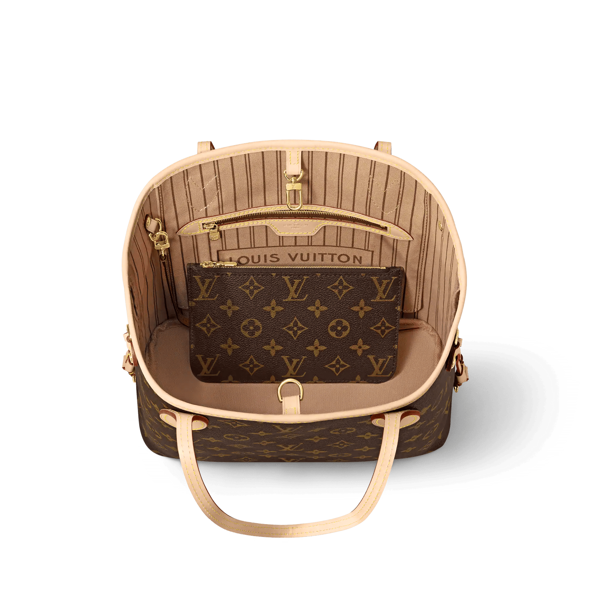 Women's Neverfull PM Monogram Canvas Tote Bag