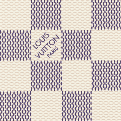 Women's Neverfull MM Damier Azur Coated Canvas Tote Bag N40603