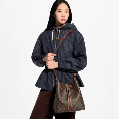 Women's NéoNoé MM Monogram Coated Canvas Bucket Bag M44887