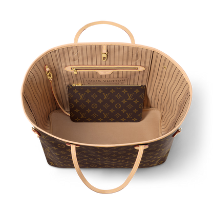 Neverfull GM Monogram Coated Canvas Gold-Toned Hardware