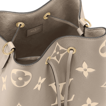 Women's NéoNoé MM Bicolor Monogram Empreinte Leather Bucket Bag M45555