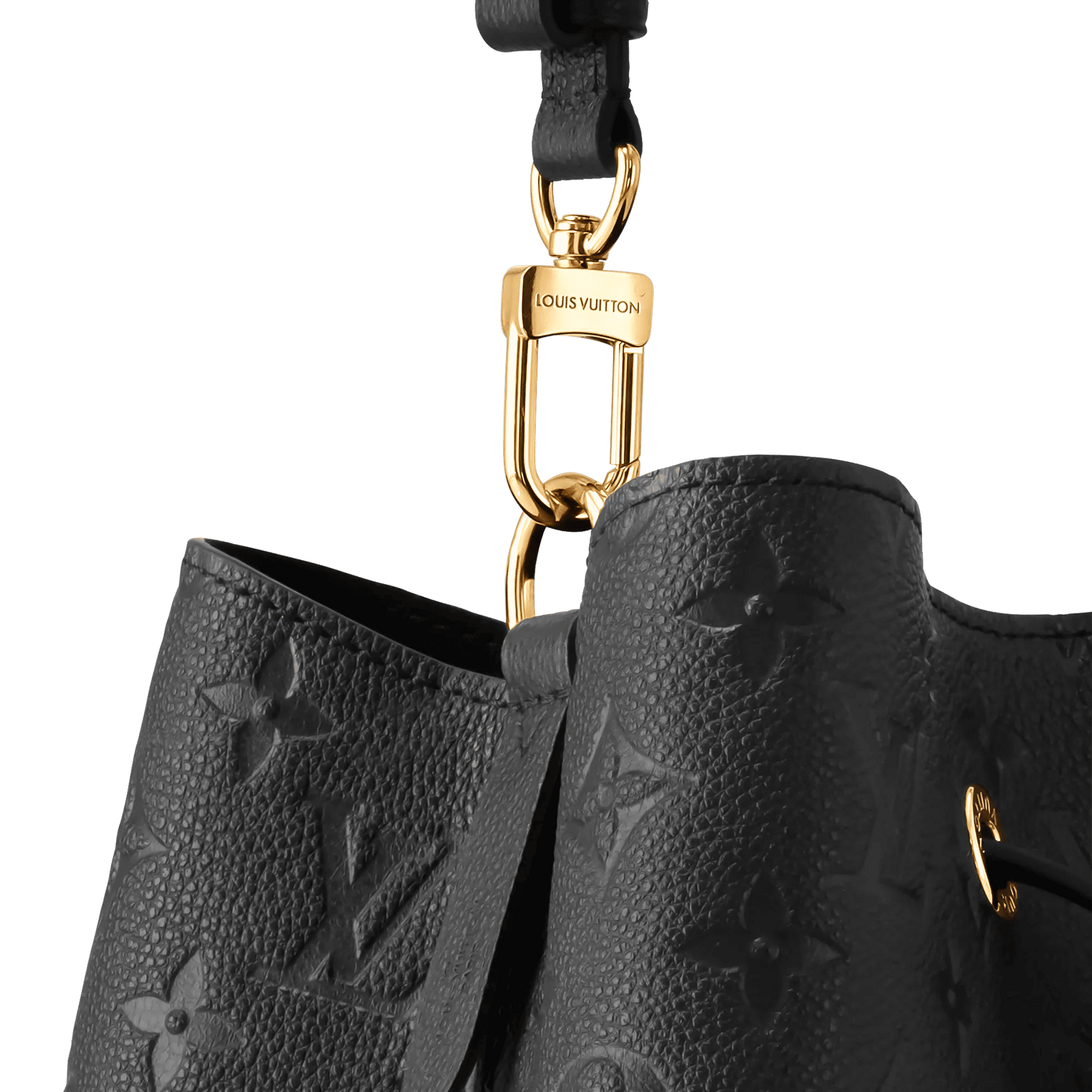 Women's NéoNoé MM Black Monogram Empreinte Leather Bucket Bag M45256