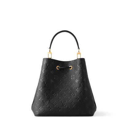 Women's NéoNoé MM Black Monogram Empreinte Leather Bucket Bag M45256