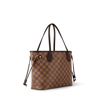 Women's Neverfull PM Damier Ebene Coated Canvas Tote Bag N40600