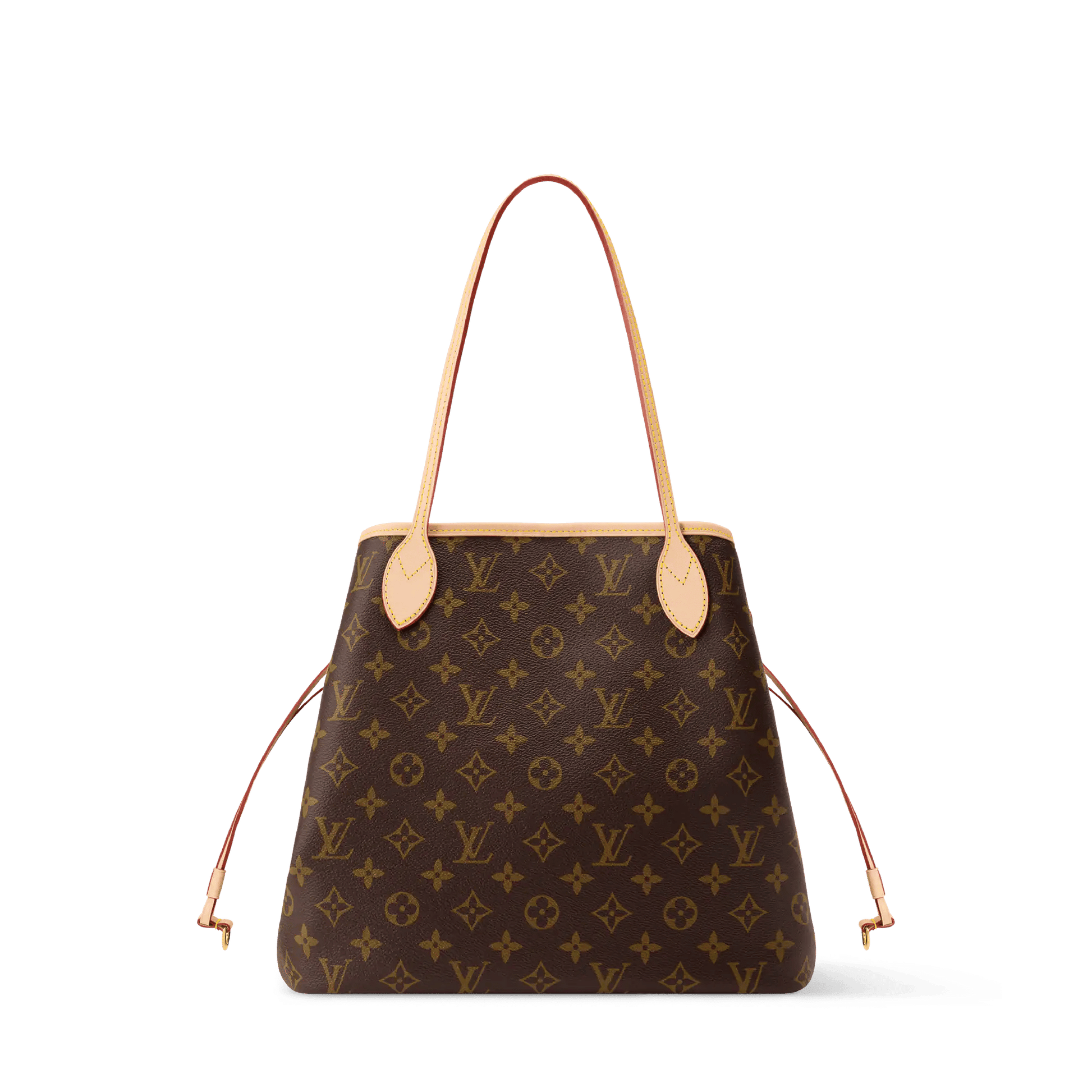 Neverfull MM Monogram Coated Canvas Sand Gold-Toned Hardware