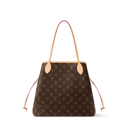 Neverfull MM Monogram Coated Canvas Sand Gold-Toned Hardware