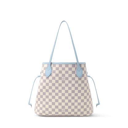 Women's Neverfull Inside Out MM Damier Azur Tote N40946