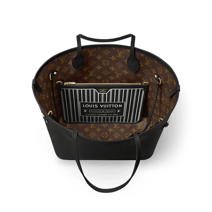 Women's Neverfull Inside Out MM Monogram Coated Canvas Tote M28351