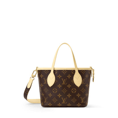Women's Neverfull Inside Out BB Banane Monogram Coated Canvas Tote Bag M29228