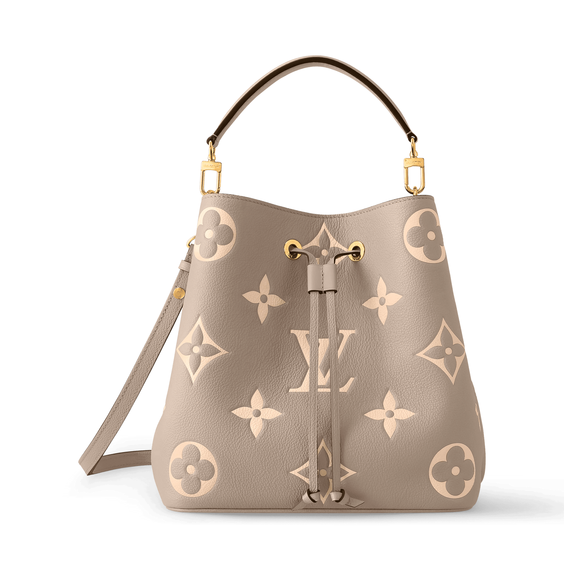 Women's NéoNoé MM Bicolor Monogram Empreinte Leather Bucket Bag M45555