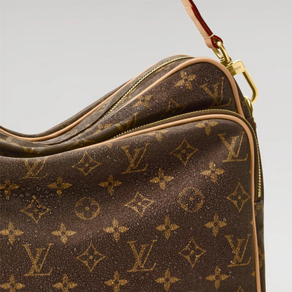 Nil XL Monogram Silk Tech Gold-Toned Hardware
