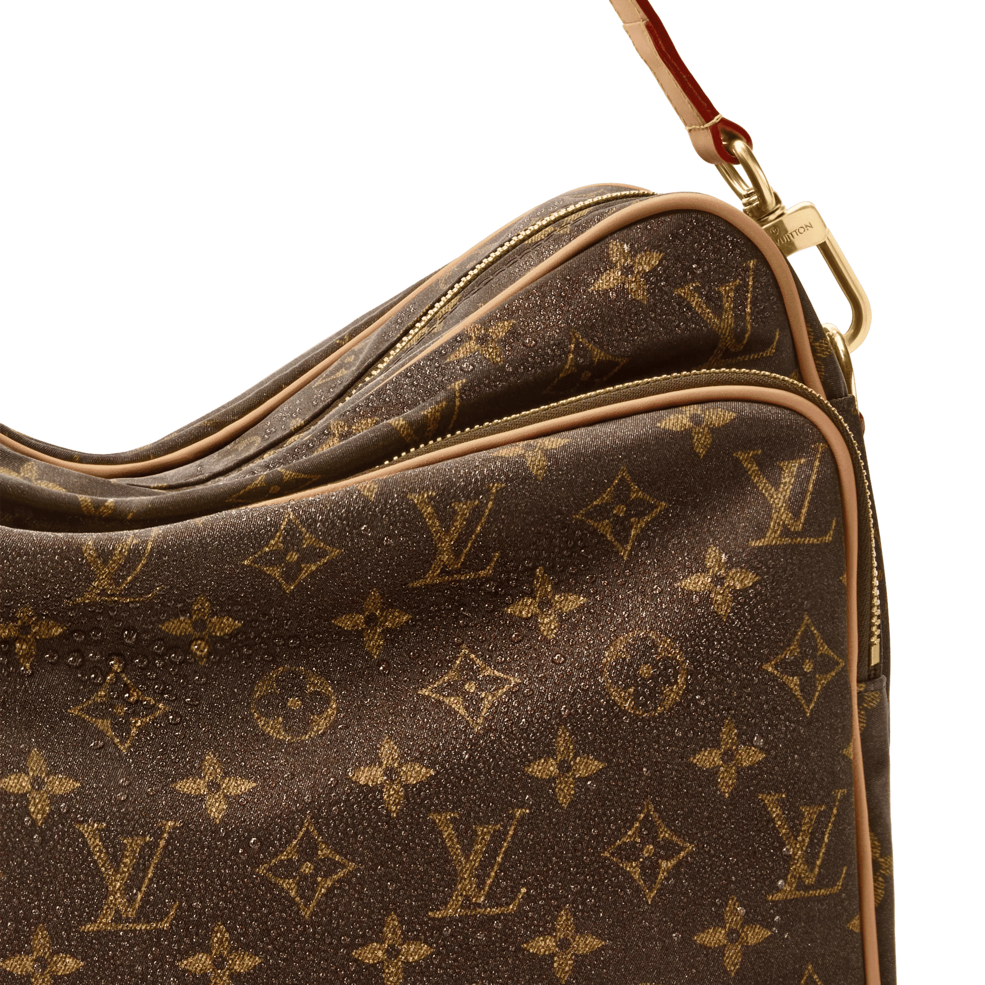 Nil XL Monogram Silk Tech Gold-Toned Hardware