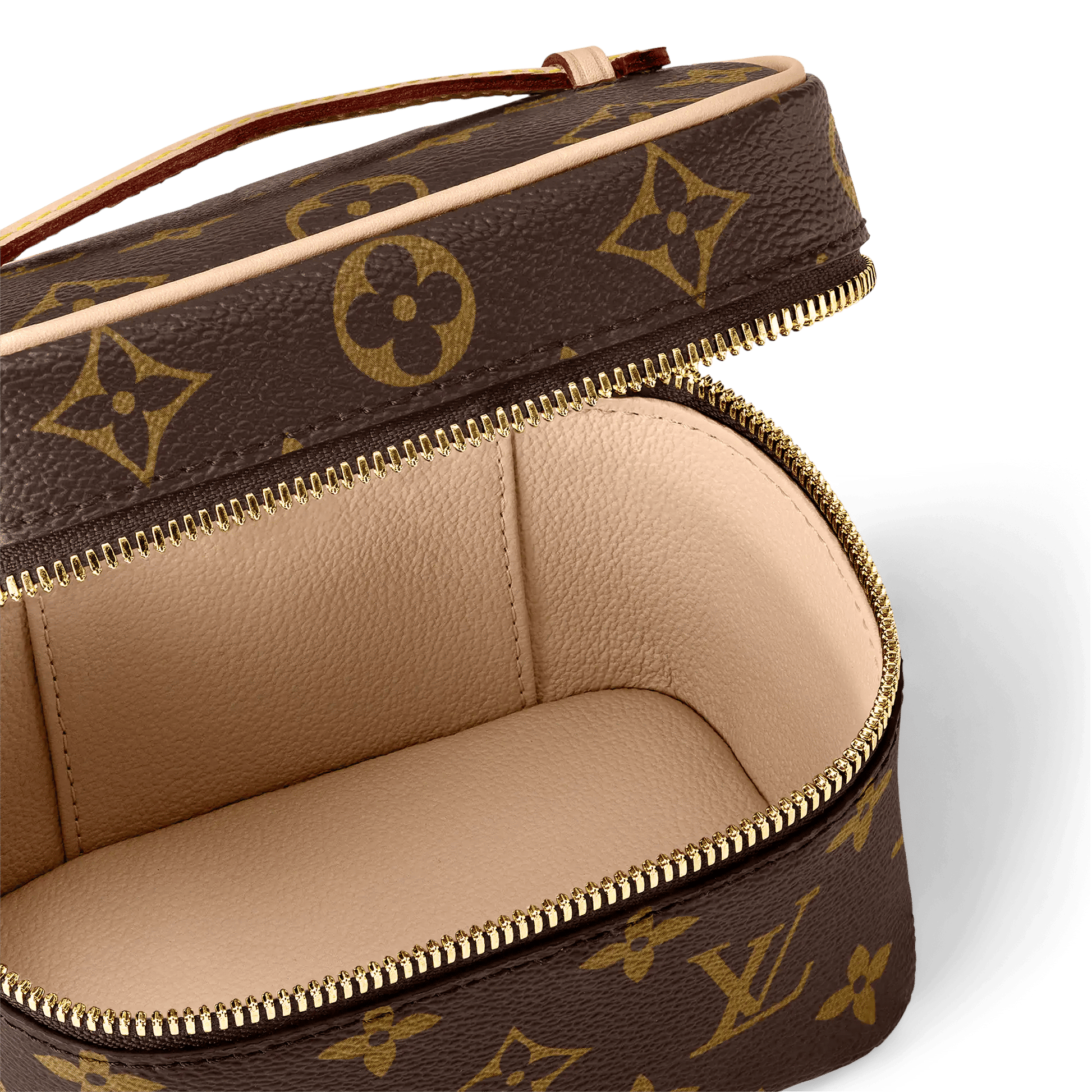 Women's Nice Nano Monogram Coated Canvas Vanity Case M44936