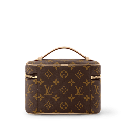 Women's Nice Mini Monogram Coated Canvas Toiletry Pouch M44495