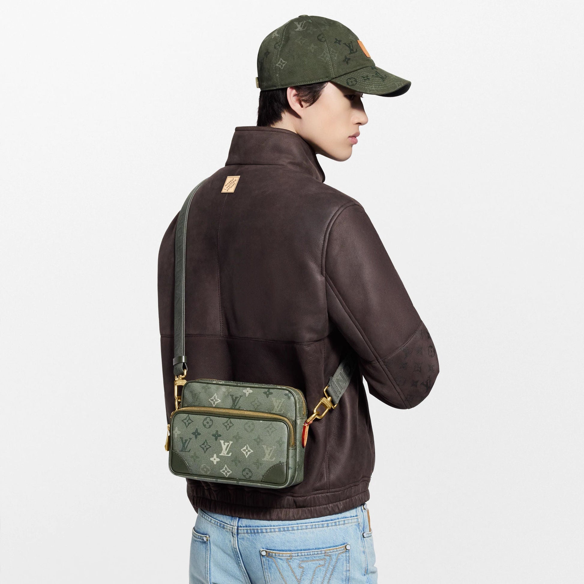 Men's Nil Crossbody Bag Khaki