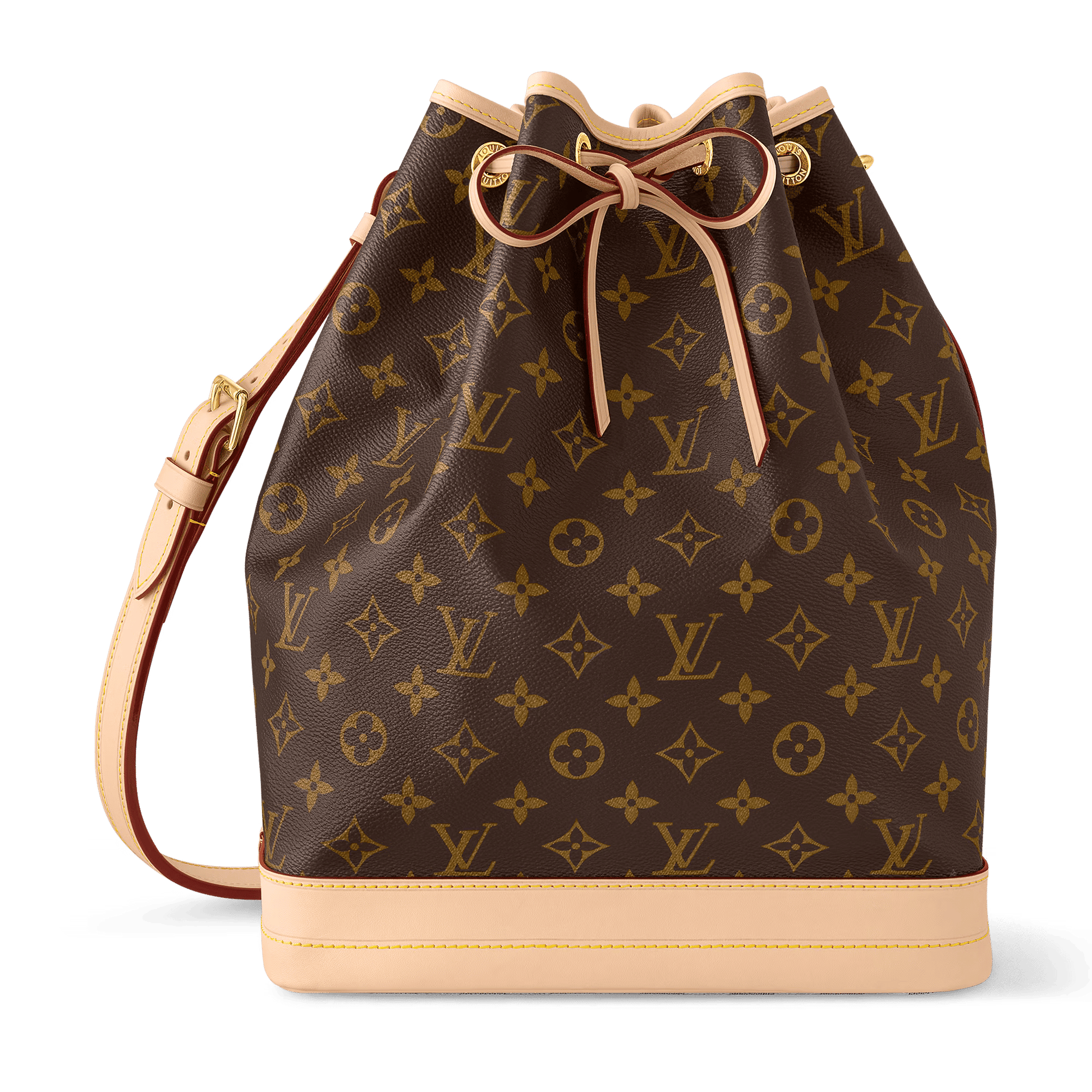 Noé Monogram Coated Canvas Gold-Toned Hardware