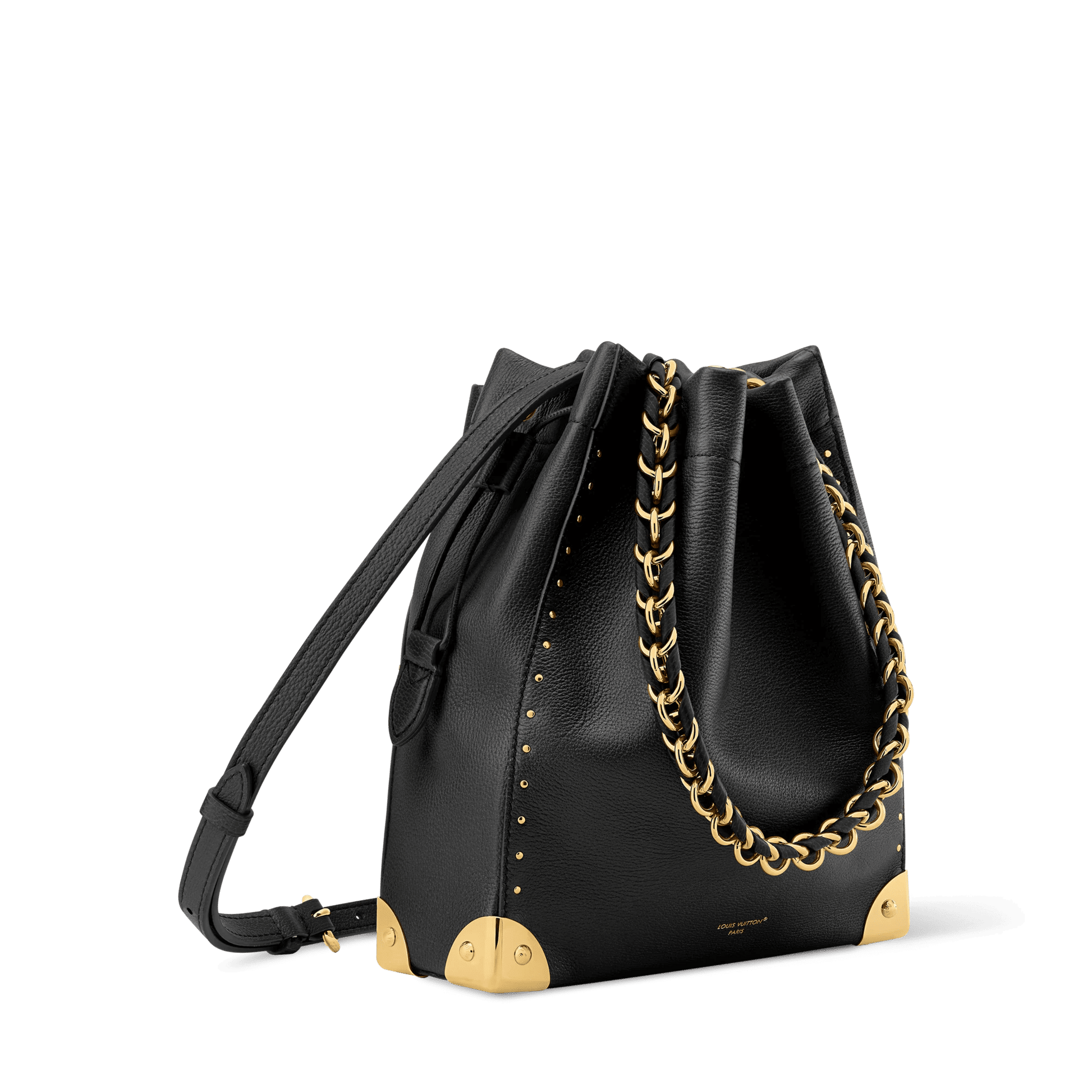 Women's Noé Trunk Calfskin Bucket Bag M29391