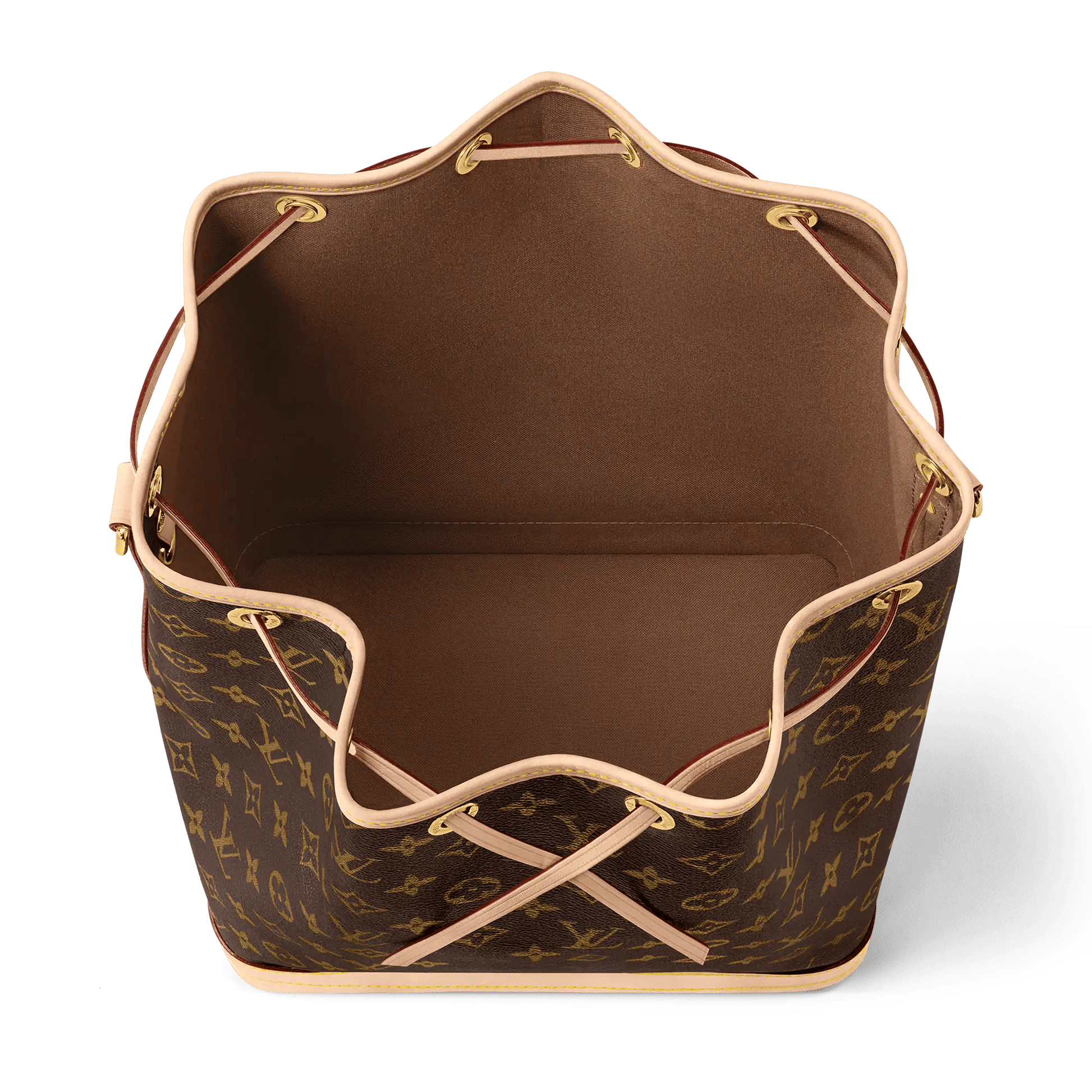 Women's Noé Monogram Coated Canvas Bucket Bag M46976