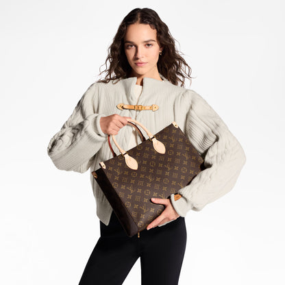 OnTheGo MM Monogram Coated Canvas Gold-Toned Hardware