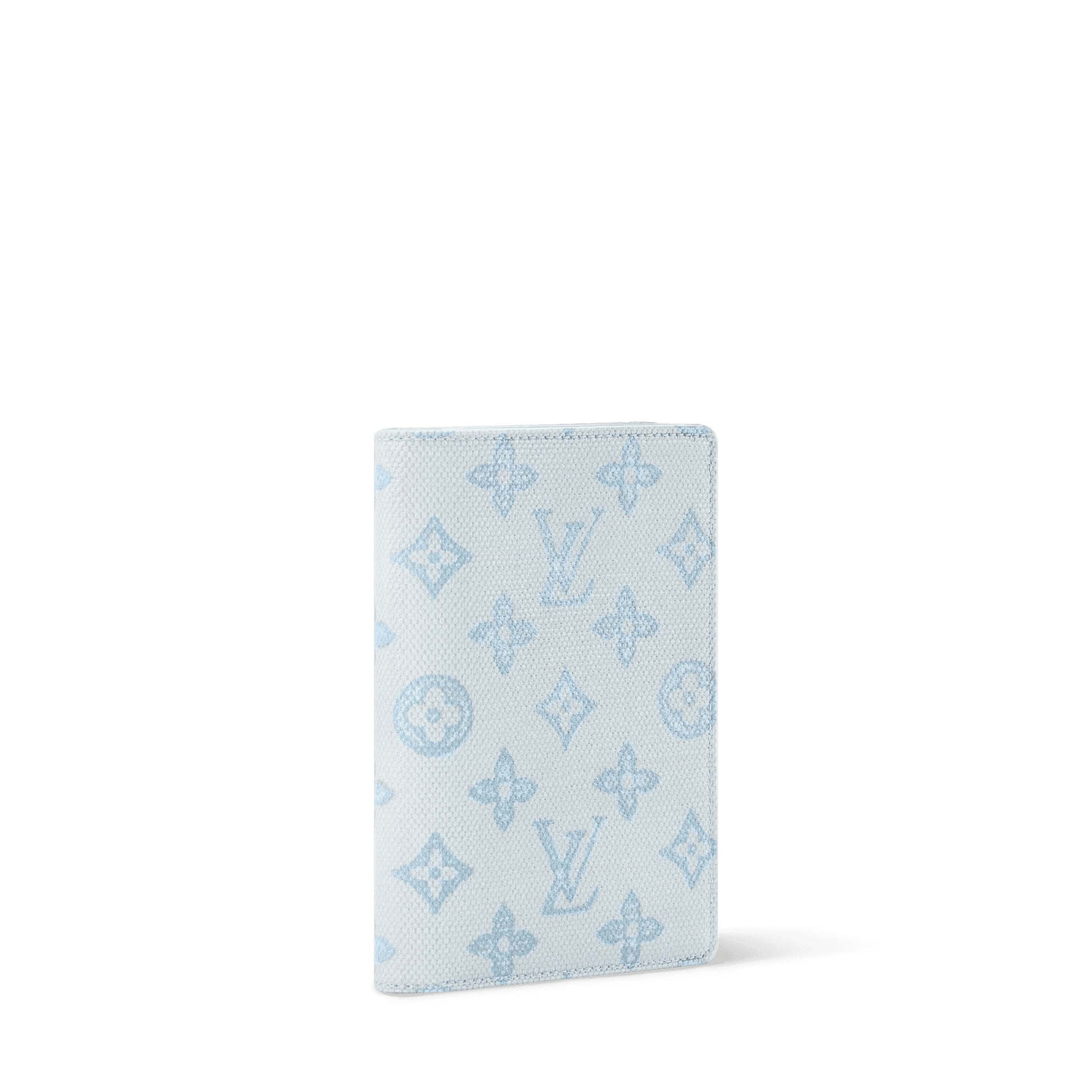 Passport Cover Monogram Origine Bleu Courrier M27614