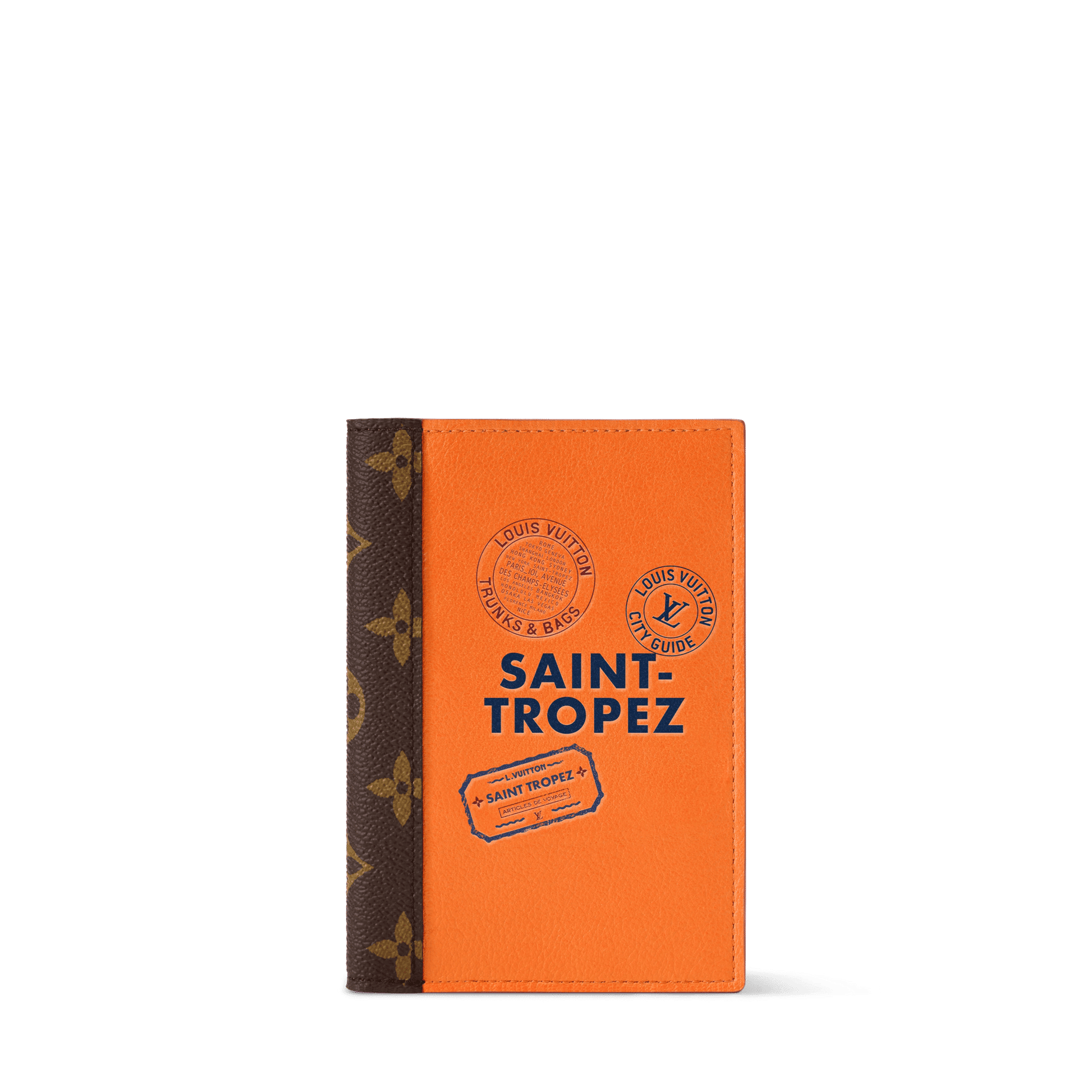 Women's Passport Cover City Guide Cowhide Leather Travel Wallet M29108
