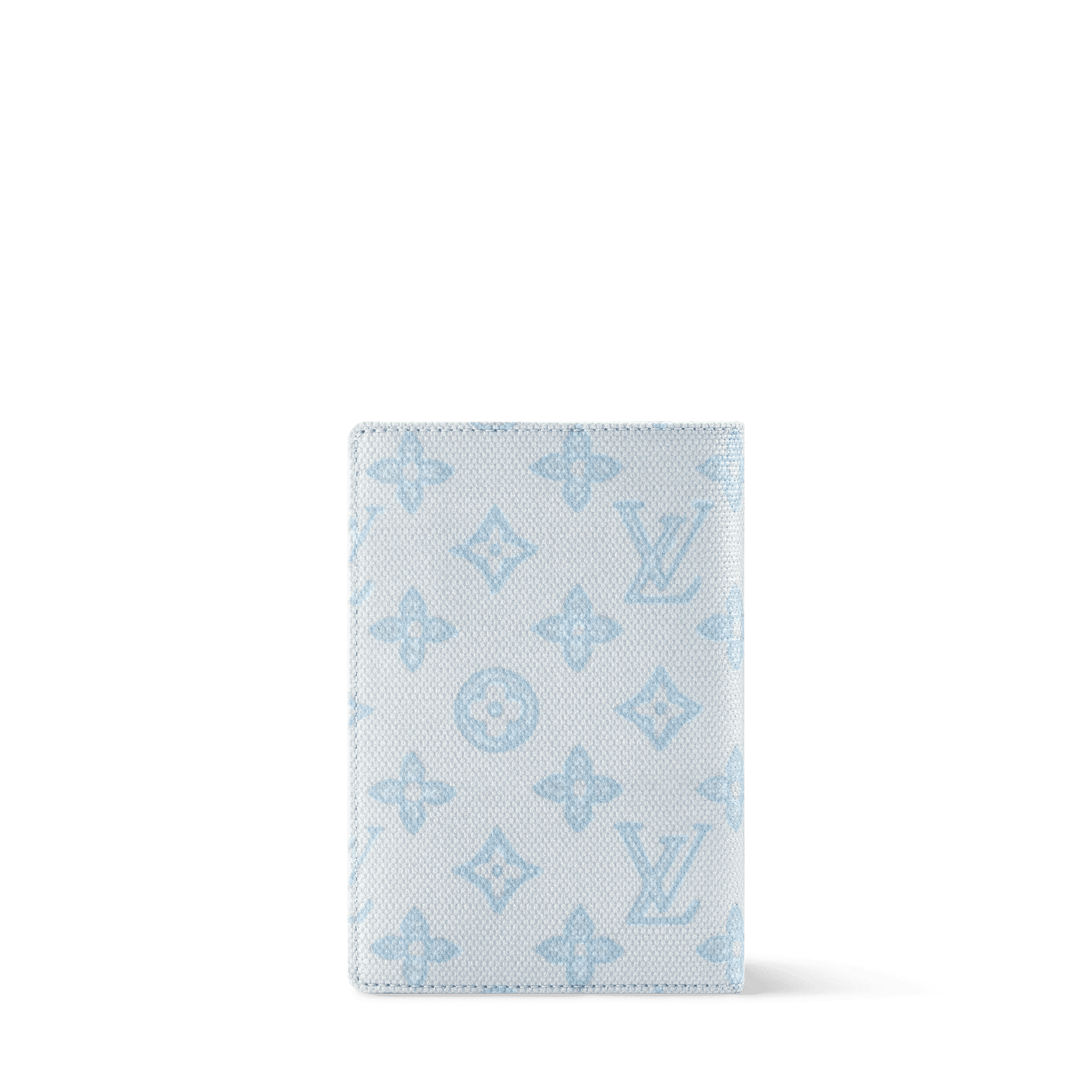 Passport Cover Monogram Origine Bleu Courrier M27614