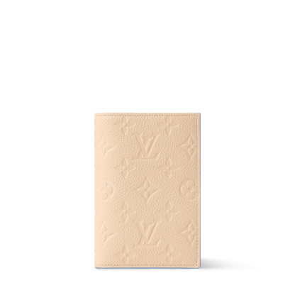 Women's Passport Cover Monogram Empreinte Leather Card Holder M2A004