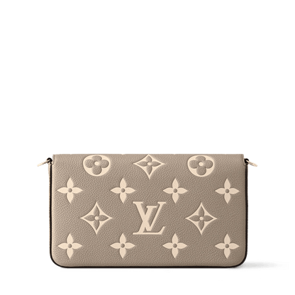 Women's Pochette Félicie Monogram Empreinte Leather Pouch M82610