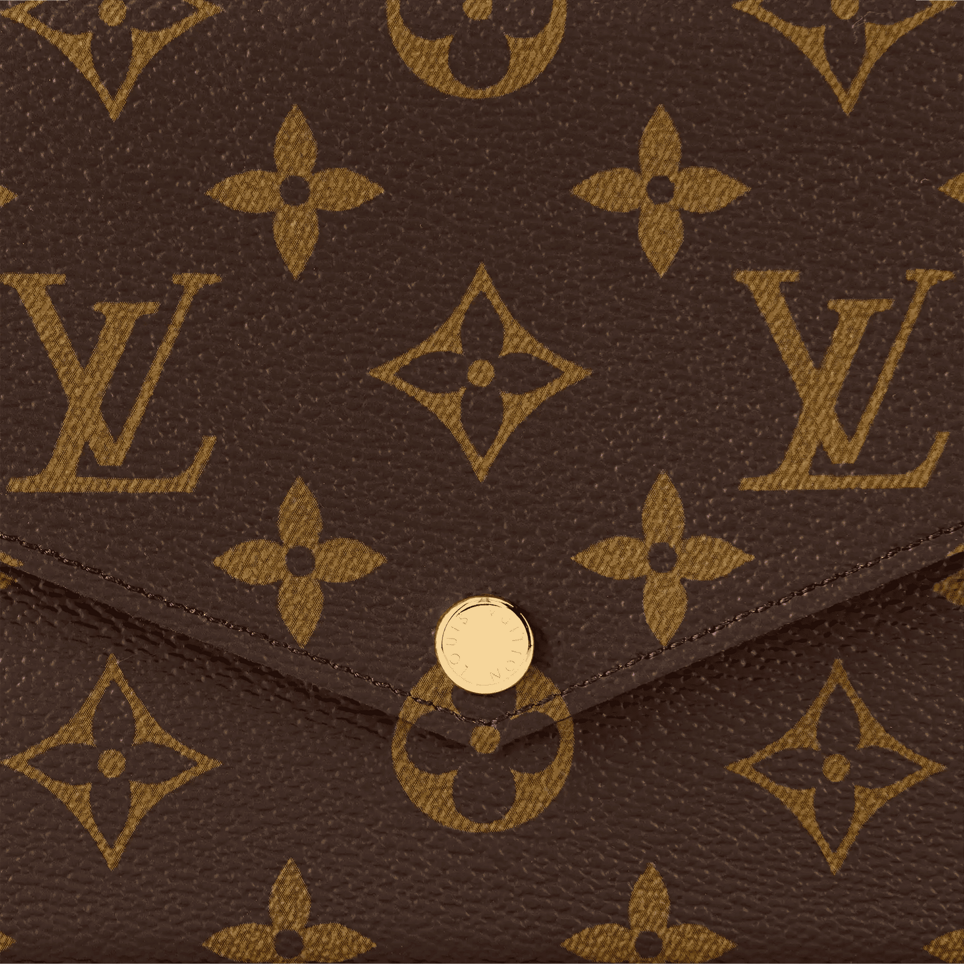Women's Pochette Félicie Monogram Fuchsia Crossbody Bag