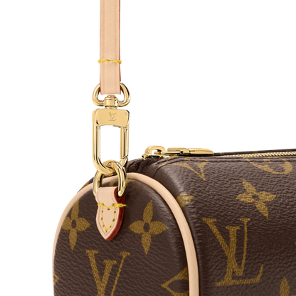Pochette Papillon Monogram Coated Canvas Gold-Toned Hardware