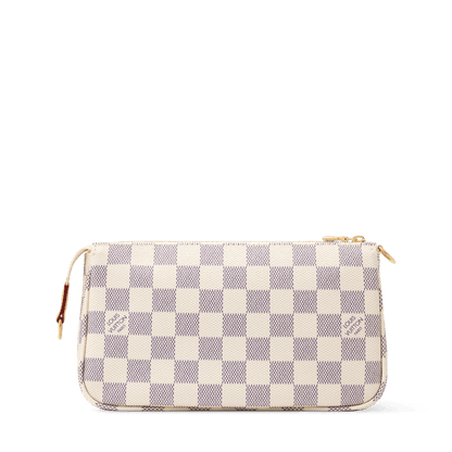 Women's Pochette Accessoires Azur Damier Coated Canvas Pouch N40915