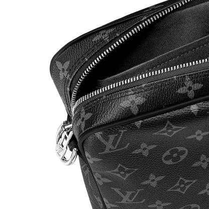 Men's Porte-Documents Voyage PM Monogram Eclipse Black