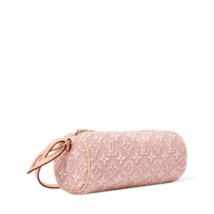 Women's Pochette Papillon Monogram Emblème Rose Ruban Nano Bag