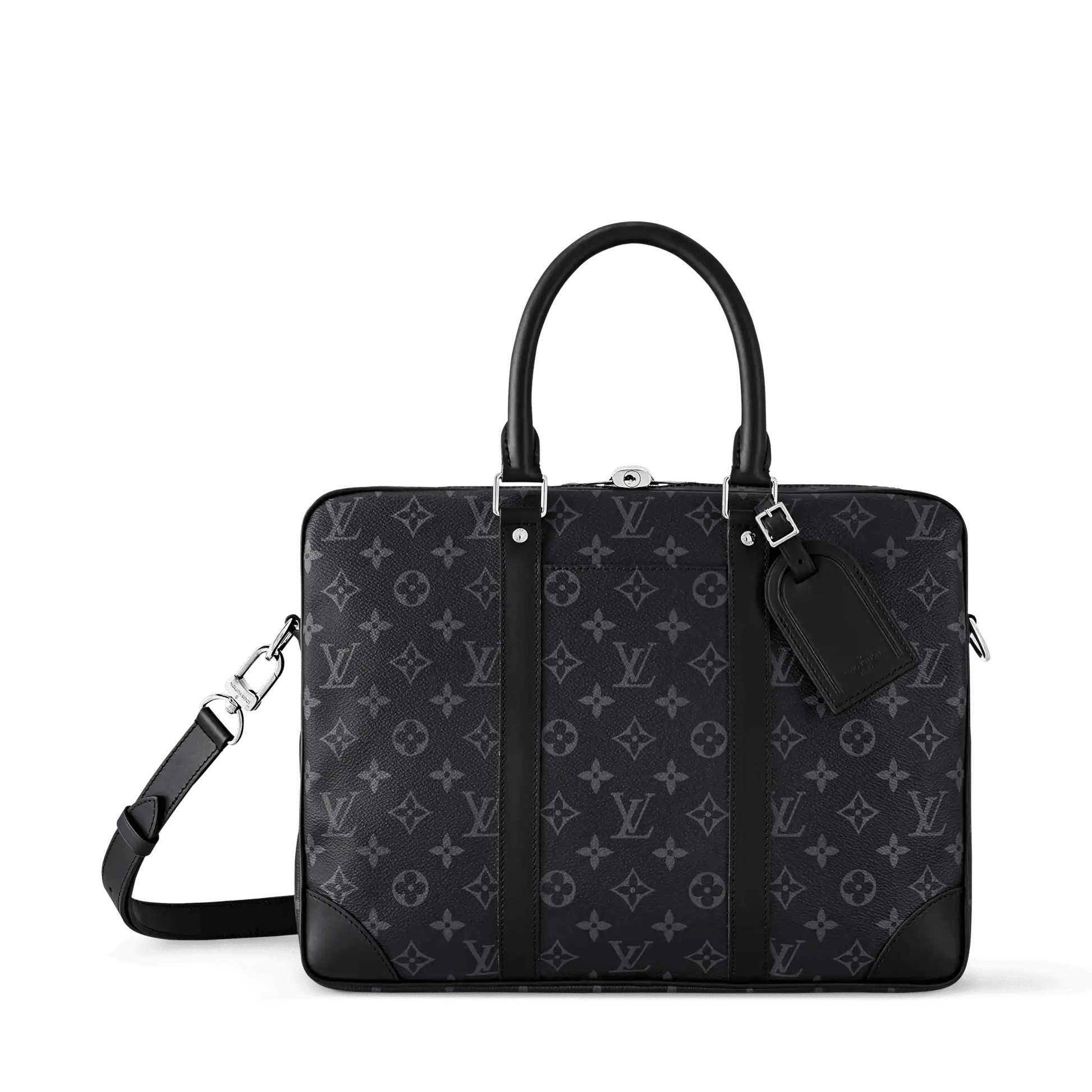 Men's Porte-Documents Voyage PM Monogram Eclipse Black