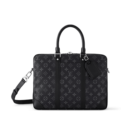 Men's Porte-Documents Voyage PM Monogram Eclipse Black