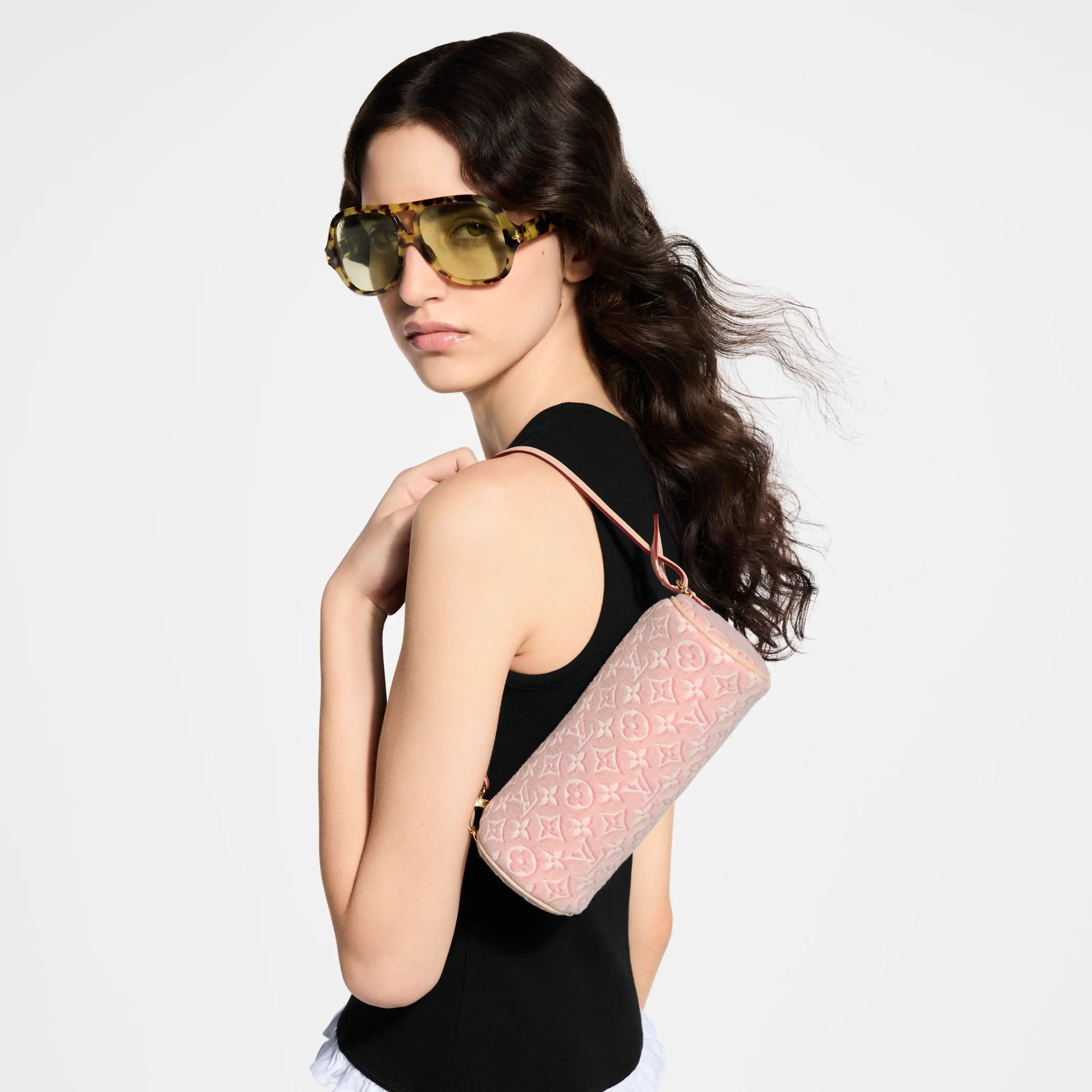 Pochette Papillon Monogram Coated Canvas Gold-Toned Hardware