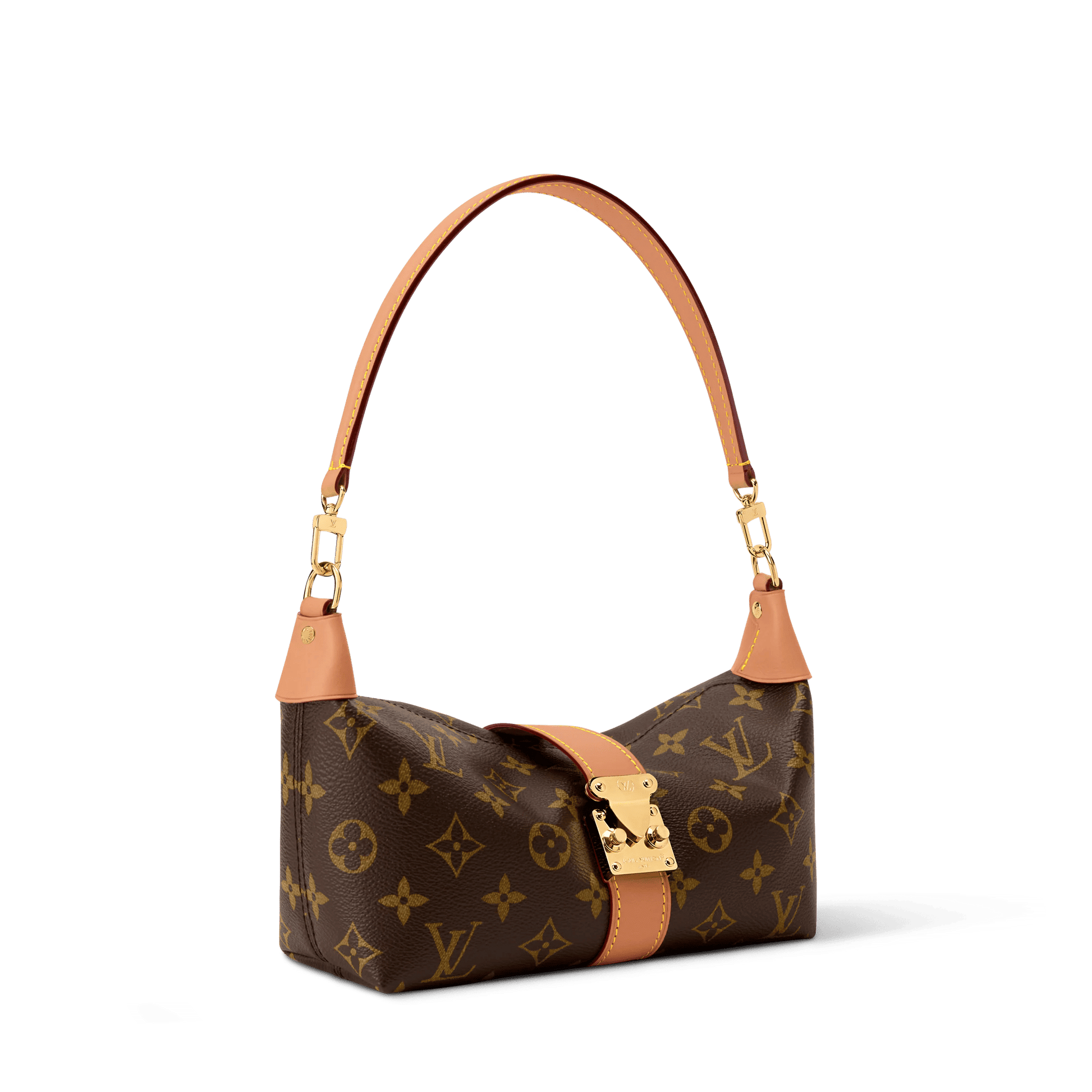 Pochette Mia Coated Canvas Gold-Toned Hardware
