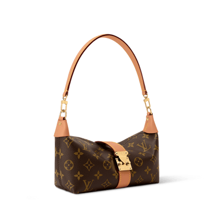 Pochette Mia Coated Canvas Gold-Toned Hardware